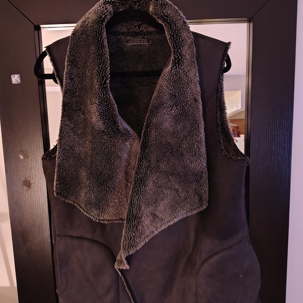 Velvet Dark Gray Vest